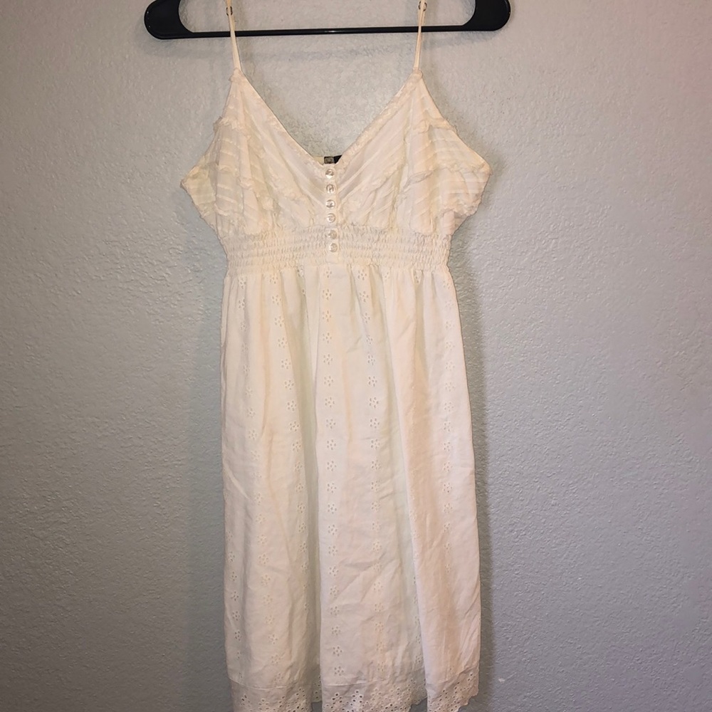 White summer dress
